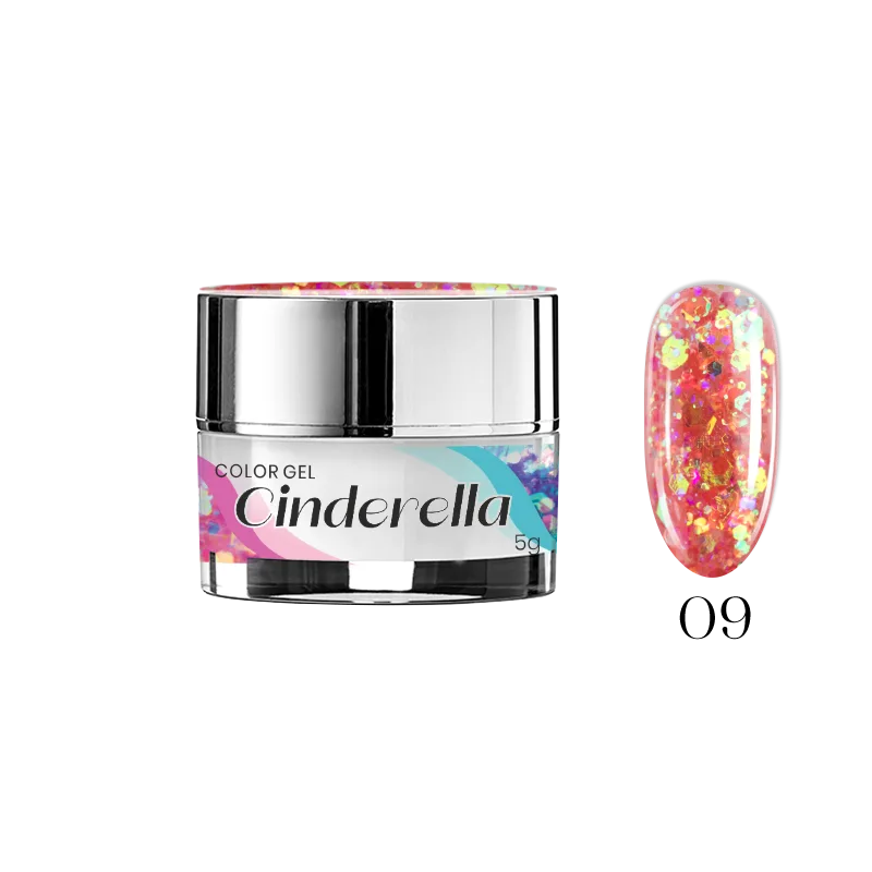 Cinderella Color Gel 5g -  09 - Modena Nails Shop 