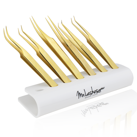 Ekspozytor Na 7 Pęset Modena Lashes BIAŁY - Modena Nails  