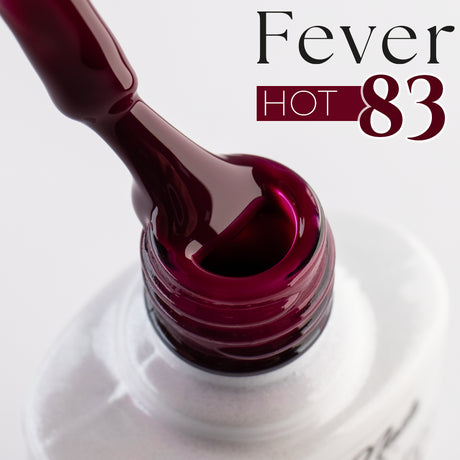 Gel-Nagellack FEVER Hot 6 ml - 83