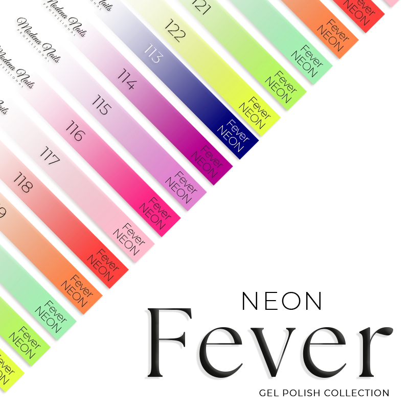 Patroonstickers - Fever-collectie NEON 113-122