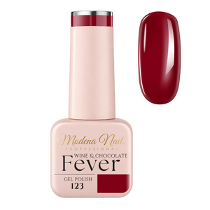 Lakier Hybrydowy FEVER Wine & Chocolate 6 ml - 123