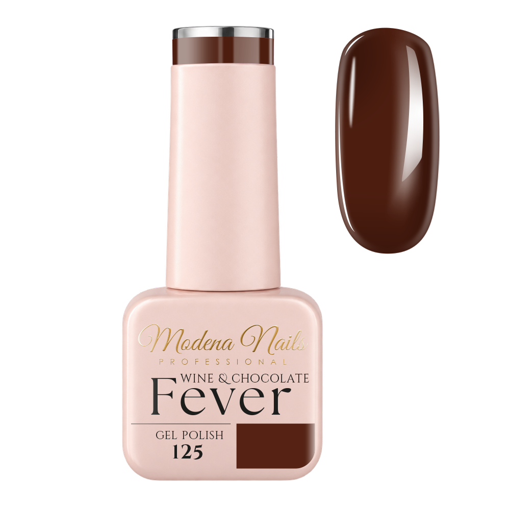 Lakier Hybrydowy FEVER Wine & Chocolate 6 ml - 125