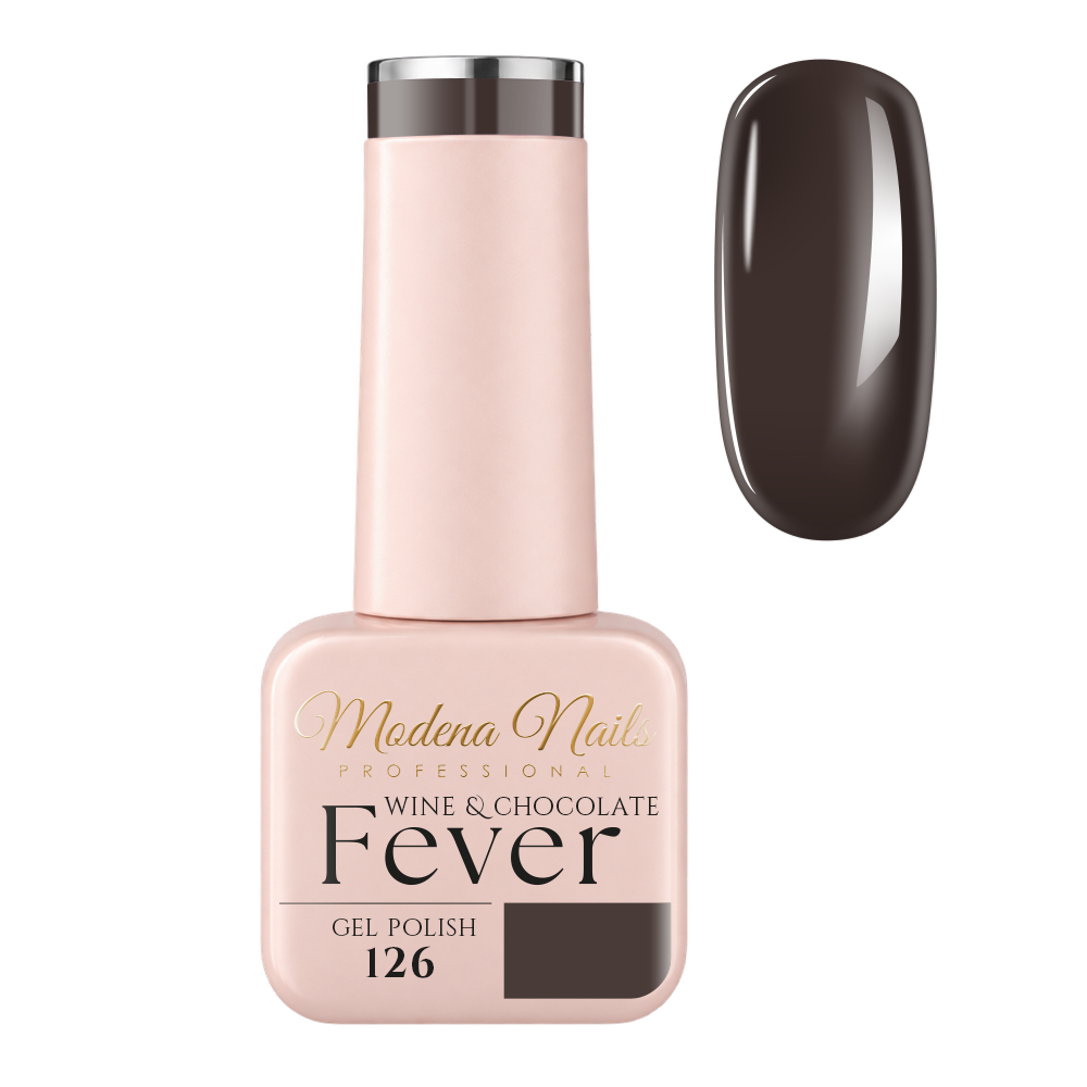 Lakier Hybrydowy FEVER Wine & Chocolate 6 ml - 126