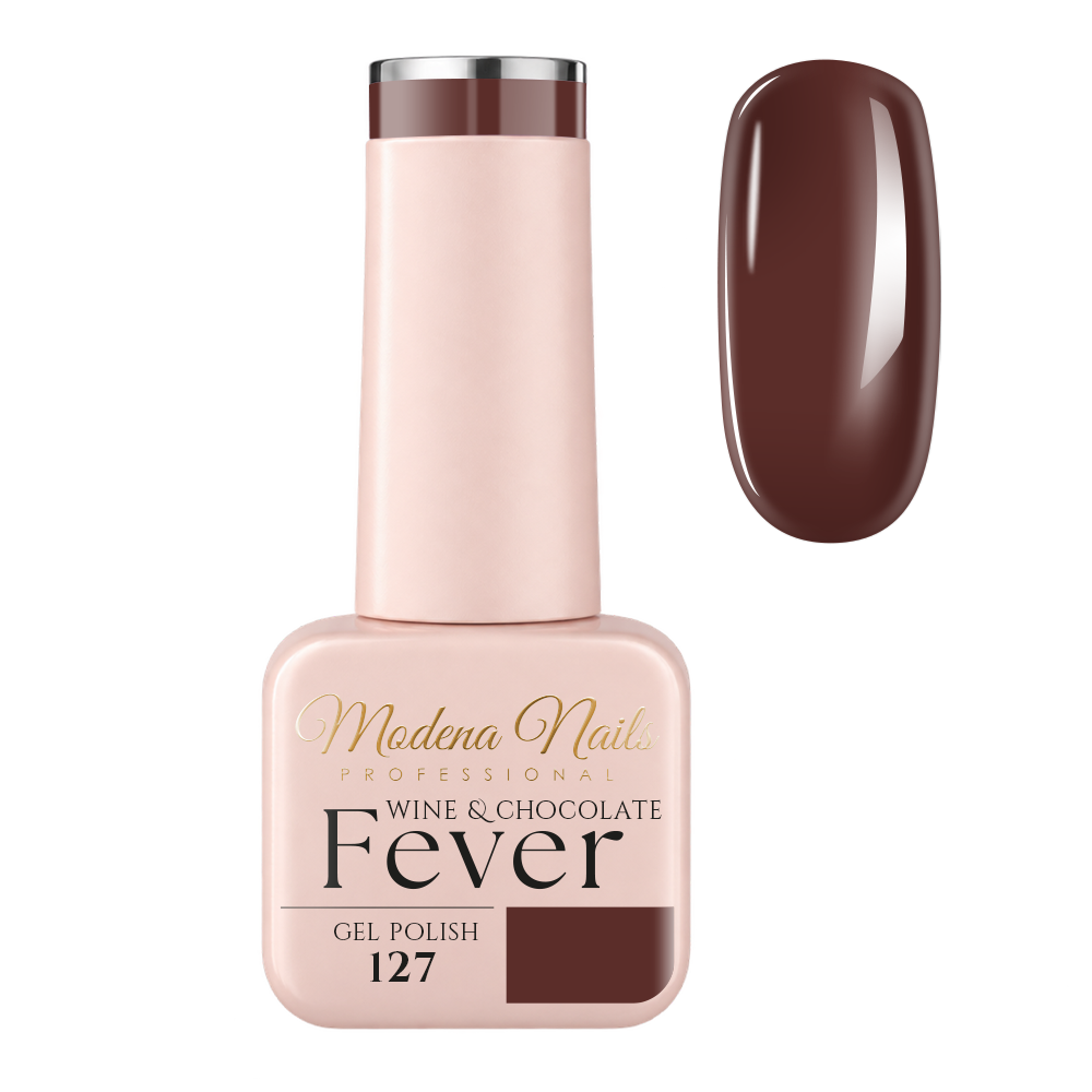 Lakier Hybrydowy FEVER Wine & Chocolate 6 ml - 127