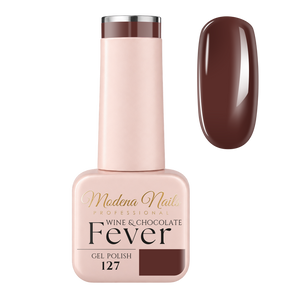 Lakier Hybrydowy FEVER Wine & Chocolate 6 ml - 127