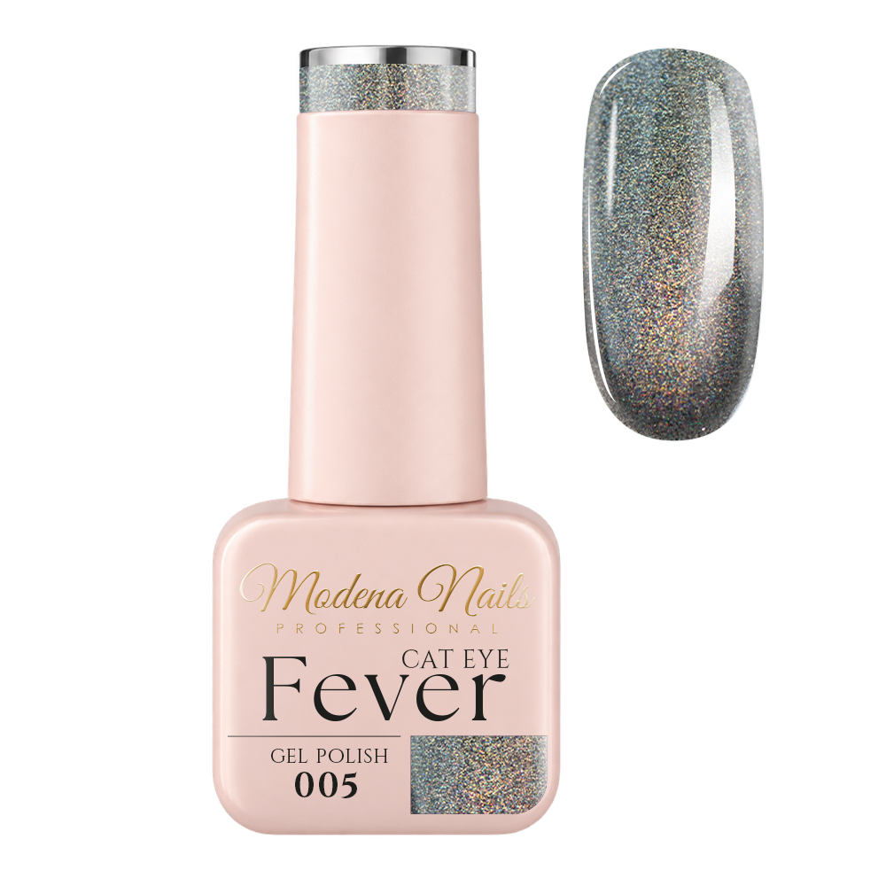 Lakier Hybrydowy FEVER Cat Eye 6 ml - 005