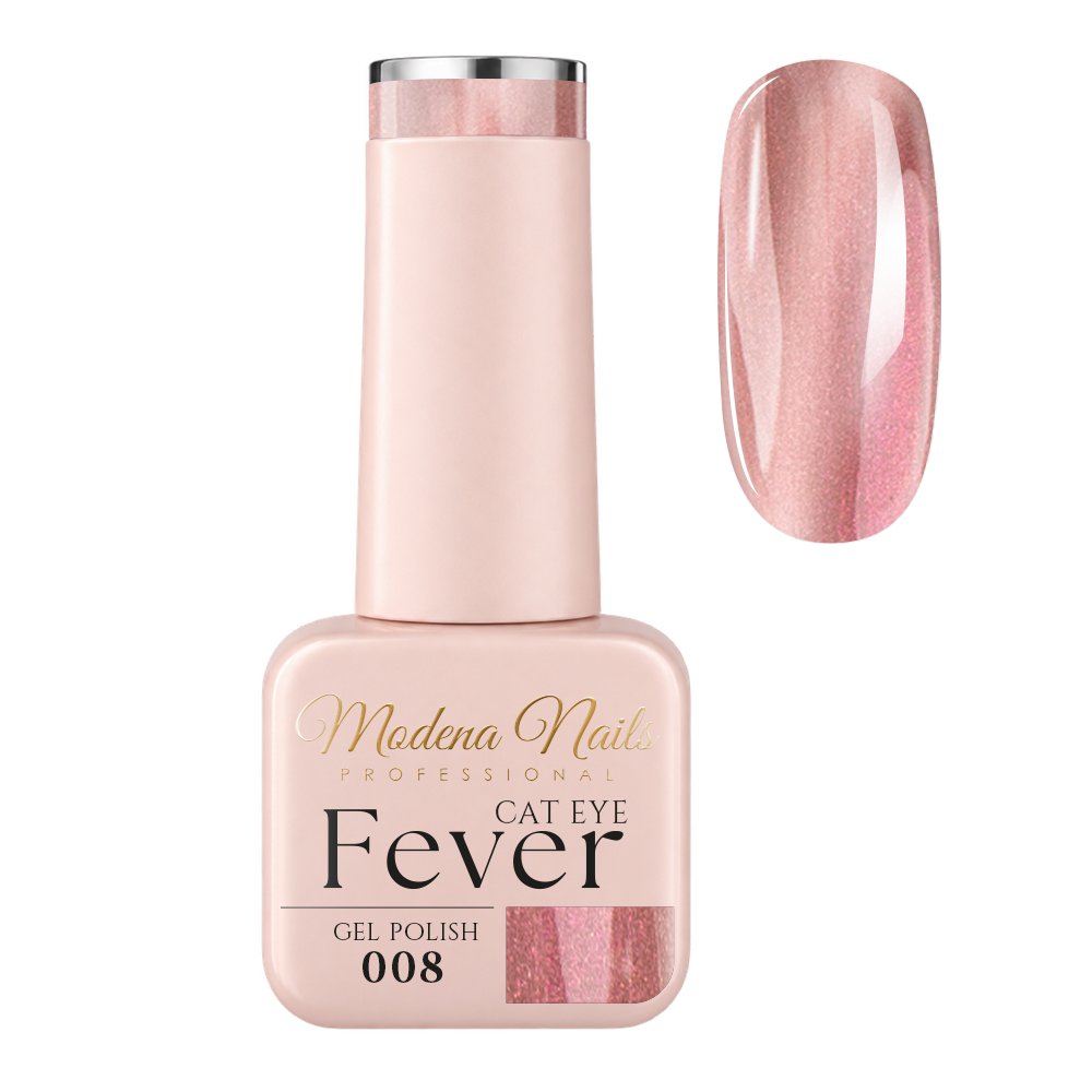 Lakier Hybrydowy FEVER Cat Eye 6 ml - 008