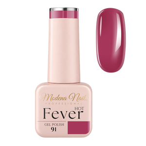 Gel-Nagellack FEVER Hot 6 ml - 91
