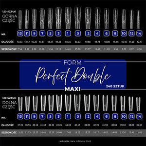 Perfect Double Form Maxi - 240szt