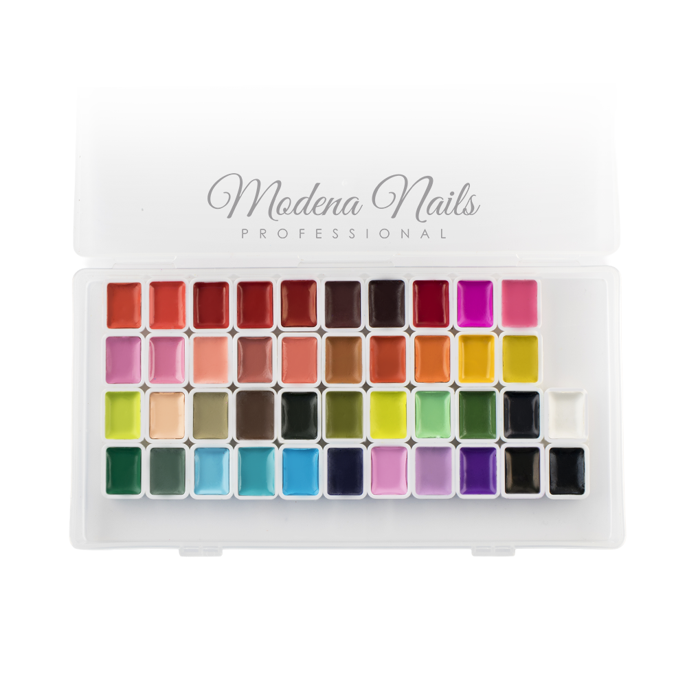 Zestaw Farb Akwarelowych - 42 kolory