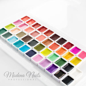 Zestaw Farb Akwarelowych - 42 kolory