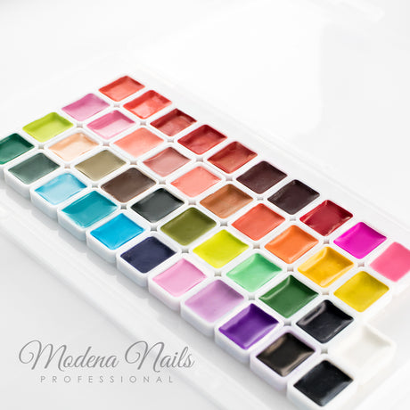 Zestaw Farb Akwarelowych - 42 kolory