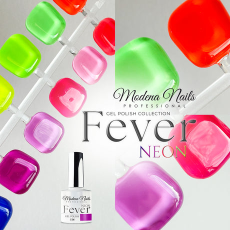 Vernis à ongles hybride FEVER Neon 7,3 ml - 113