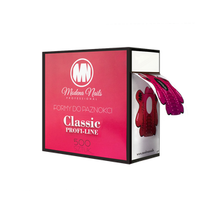 Formy/Szablony do paznokci - 500 sztuk - Modena Nails Shop 