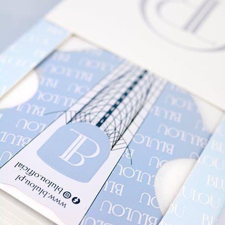 Formy, Szablony do paznokci BluLou - Aluminiowe 300 sztuk - Modena Nails Shop  