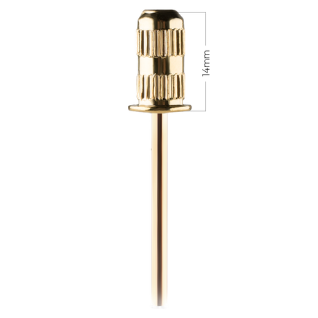 Frez Stalowy Nośnik Mandrel Złoty - Modena Nails  