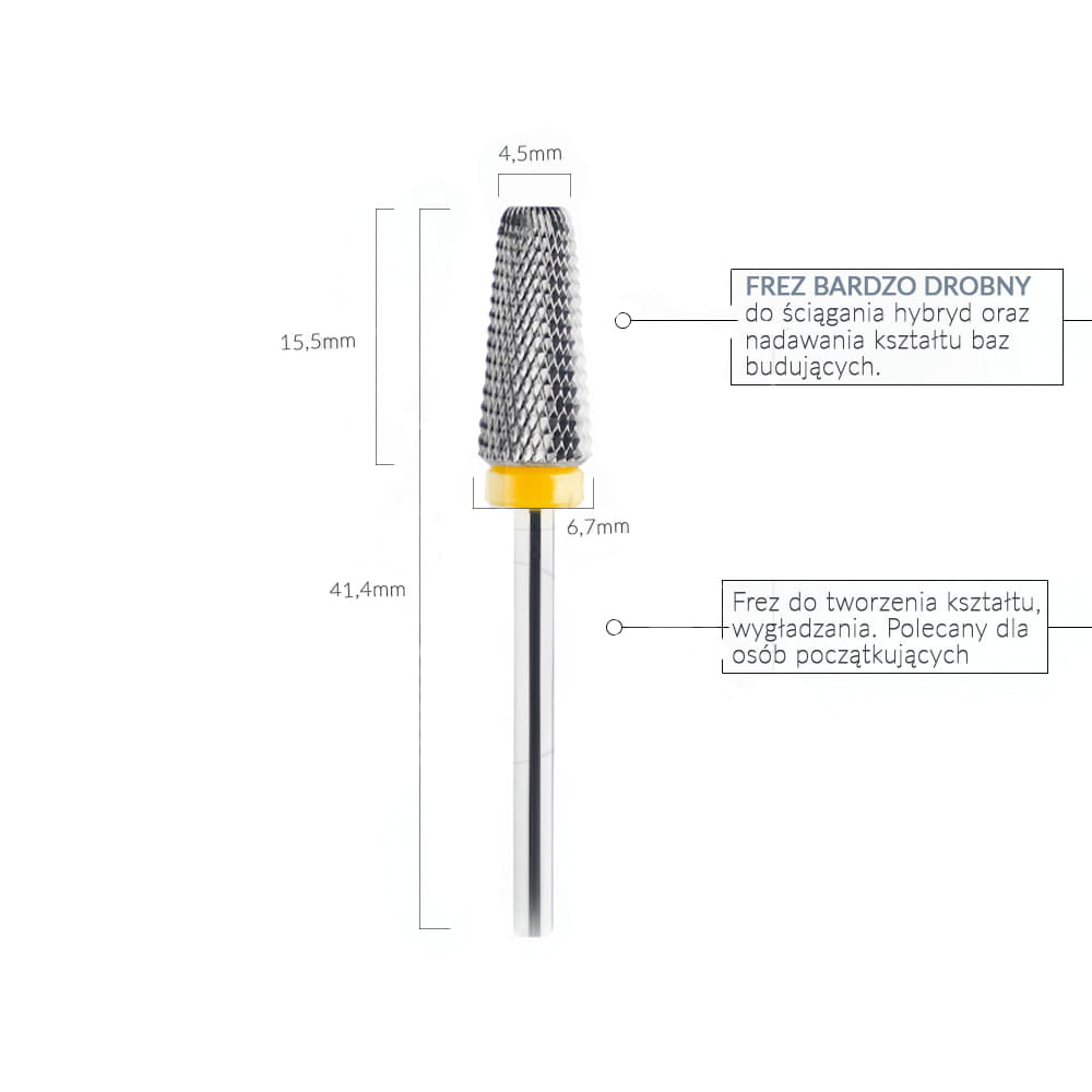 Frez Stożek Nail Drill Expert NO: 13 - Modena Nails Shop