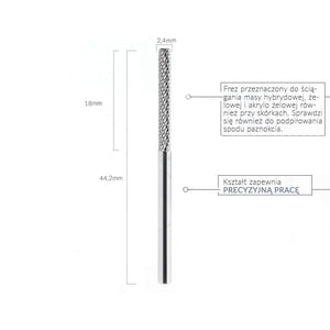 Frez Walec Nail Drill Expert NO: 12 - Modena Nails Shop #