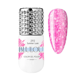 Esmalte de uñas híbrido BluLou 9ml - Summer Look NO: 292
