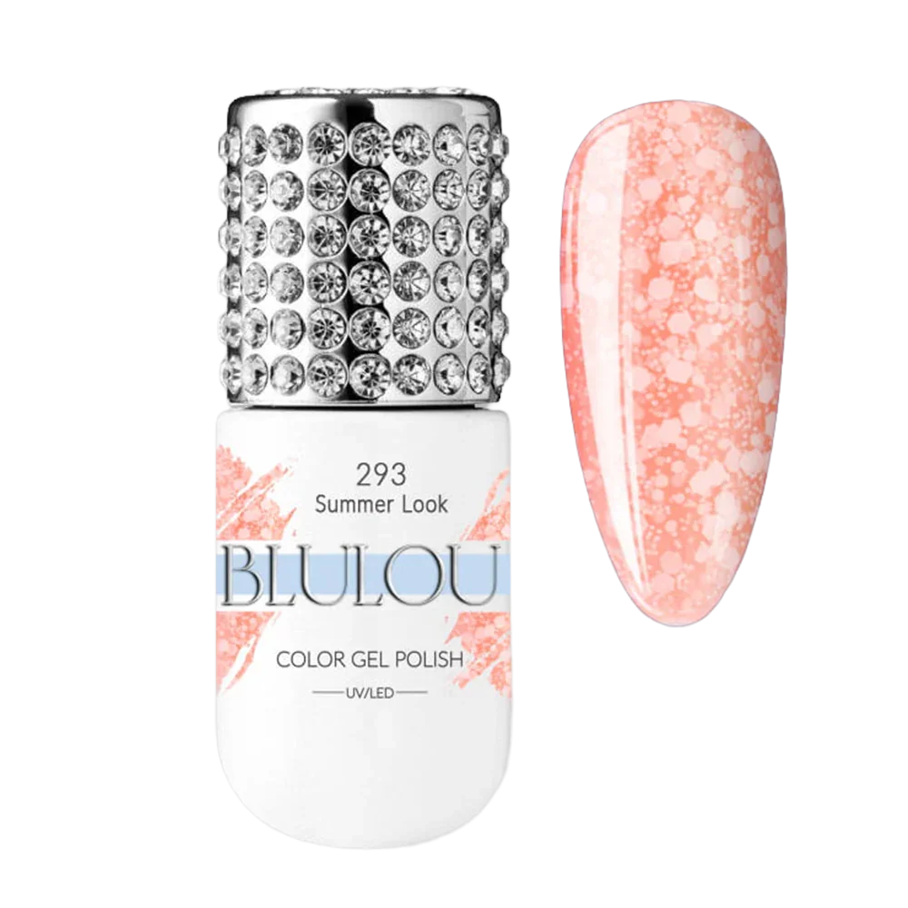 Esmalte de uñas híbrido BluLou 9ml - Summer Look NO: 293