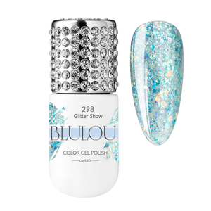 Vernis à ongles hybride Glitter Show BluLou 9 ml - 298