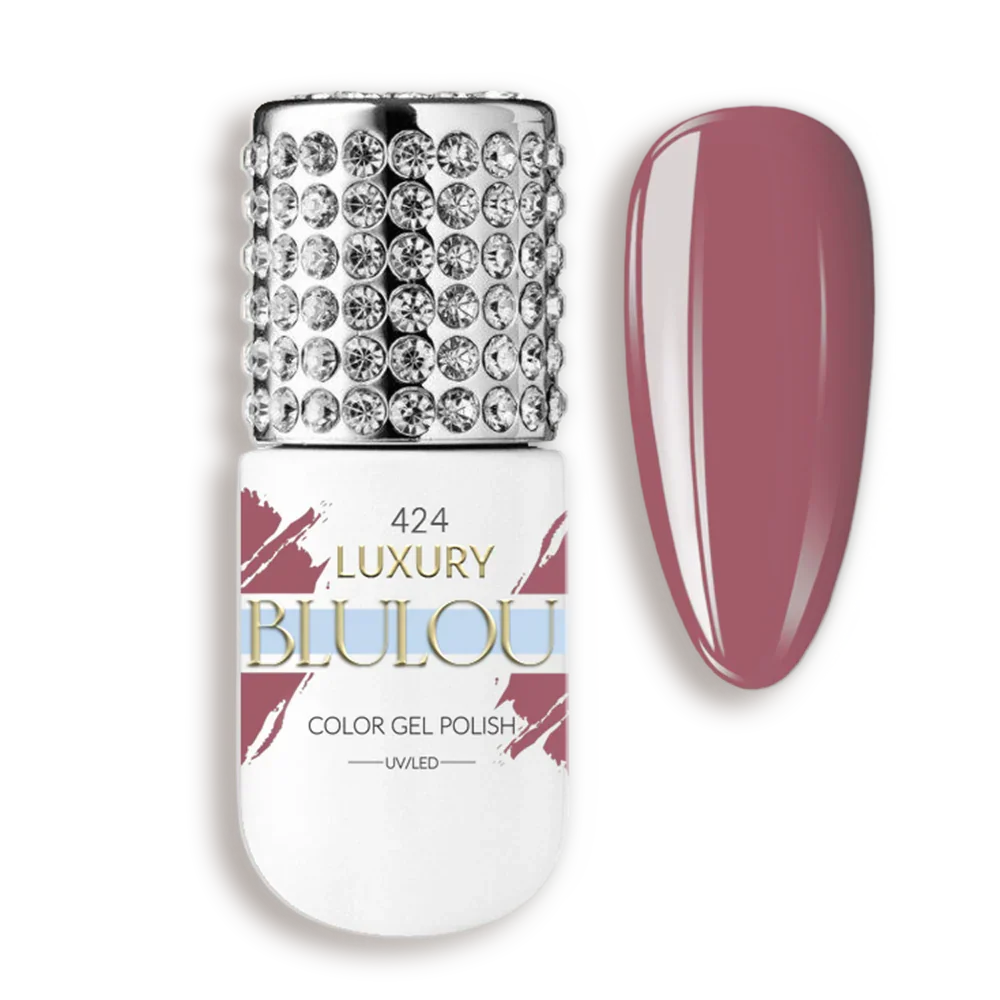 Lakier hybrydowy BluLou 9ml Luxury - 424