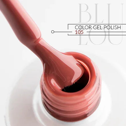 Barniz híbrido BluLou 9ml NO: 105