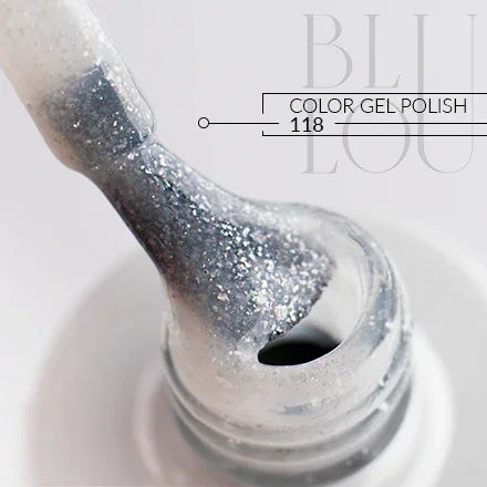 Barniz híbrido BluLou 9ml NO: 118