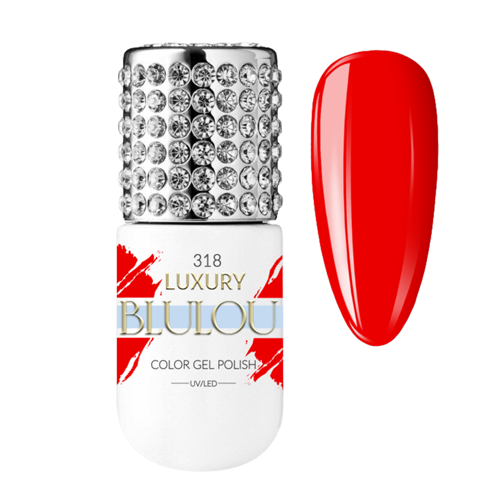 Lakier hybrydowy BluLou 9ml Luxury - 318
