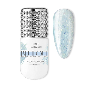 BluLou 9ml Barniz híbrido Holiday Shell - 300