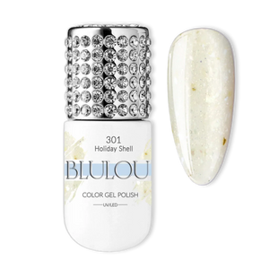 BluLou 9ml Barniz híbrido Holiday Shell - 301