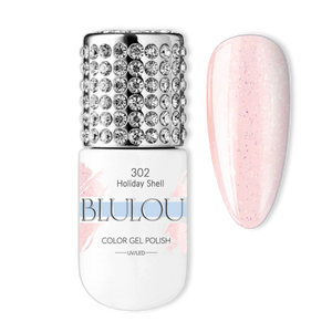 BluLou 9ml Barniz híbrido Holiday Shell - 302