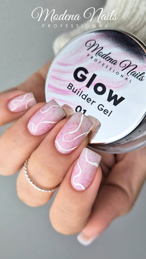 GLOW Builder Gel 30g - 01 - Modena Nails Shop 