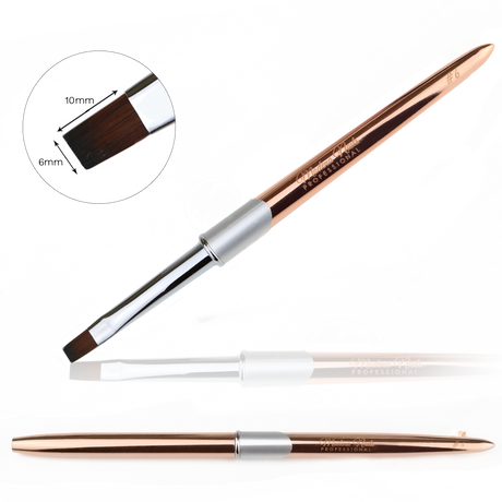 Gel Brush Exclusive Rose Gold #6 - Modena Nails Shop 