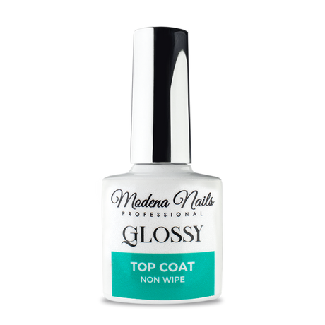 Glossy Top Coat - Non Wipe - Modena Nails Shop 
