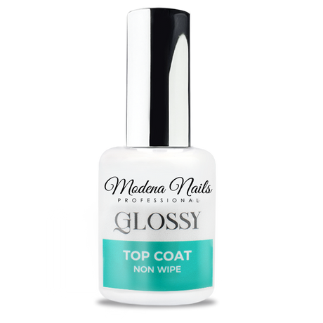 Glossy Top Coat - Non Wipe - Modena Nails Shop 
