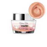 Gel acrílico en frasco de 30 g - cobertura natural con partículas doradas brillantes - Hard Shape 2en1 Diamond Balance