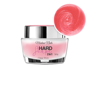 Hard Shape 2in1 Clear Pink