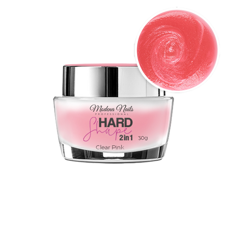 Hard Shape 2in1 Clear Pink