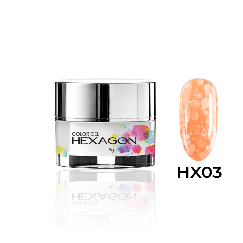 Hexagon Color Gel 5g -  HX 03 - Modena Nails  