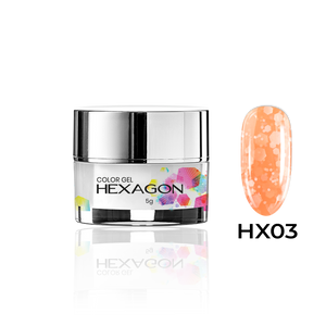 Hexagon Color Gel 5g -  HX 03 - Modena Nails Shop 