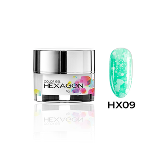 Hexagon Color Gel 5g -  HX 09 - Modena Nails  