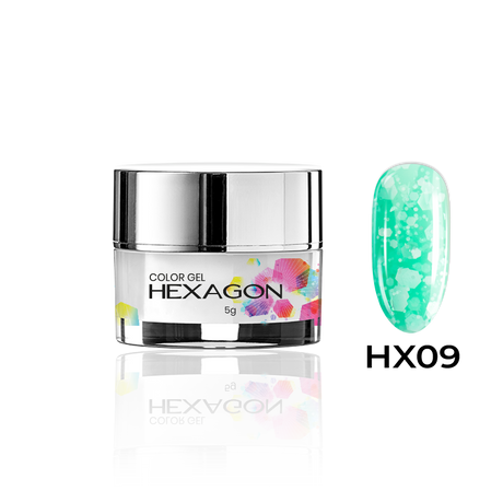 Hexagon Color Gel 5g -  HX 09 - Modena Nails  