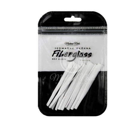 Jedwabne Włókna Do Fiberglass bez kleju 10 sztuk - Modena Nails  