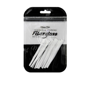 Jedwabne Włókna Do Fiberglass bez kleju 10 sztuk - Modena Nails Shop 