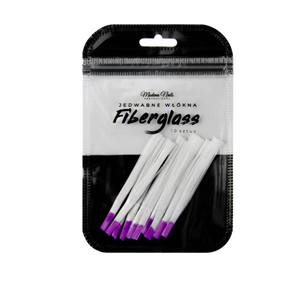 Jedwabne Włókna Do Fiberglass z klejem 10 sztuk - Modena Nails Shop 
