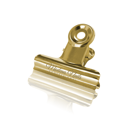 Klamra/Klips Do Zaciskania Tunelu Złota - Modena Nails Shop 