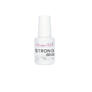 Klej do Tipsów z Pędzelkiem STRONG Glue 9 g - Modena Nails  