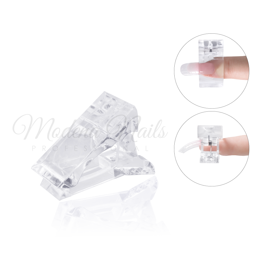 Klips / Klamerka Tipsy Dual 1szt. - Modena Nails Shop 
