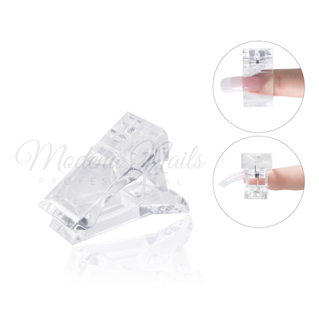 Klips / Klamerka Tipsy Dual 1szt. - Modena Nails Shop 